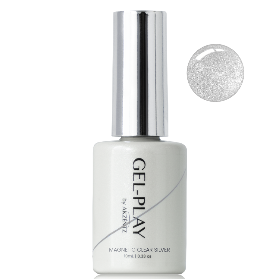 Gel-Play Magnetic Gel Clear Silver