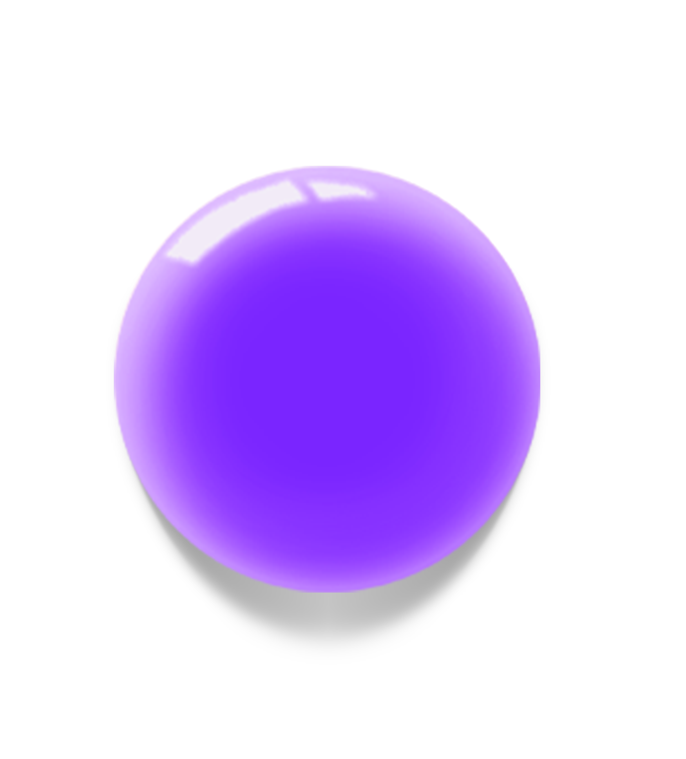 Gel-Play Glass Purple