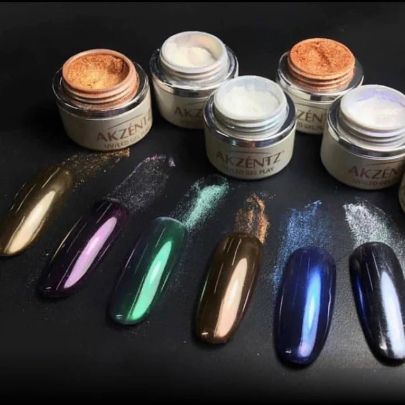 Pearlescent Powder - 6 Colour Kit (Glaze)
