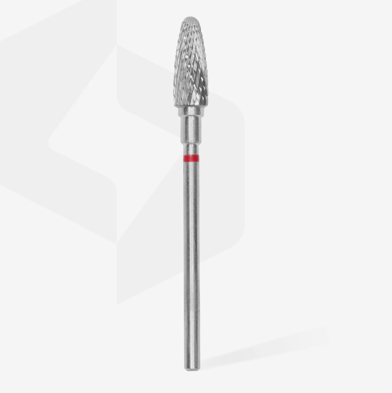 Staleks Carbide Nail Drill Bit Corn Red EXPERT Head Diameter 5 Mm / Working Part 13 Mm